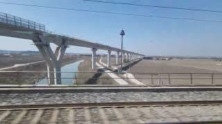 Distorted Video at 300km/h on Korean KTX High Speed Train!