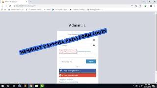 02 Tutorial Membuat Captcha Pada Form Login dengan CodeIgniter