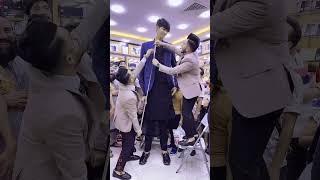 Measure of Long Height man www.zamelect.ae Watch️Video and enjoy#Abdul Ghafoor#Muhammad_Shakoor