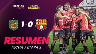 Deportivo Cuenca 1 - 0 Barcelona SC / Resumen Fecha 7 / 2da Etapa / LigaPro Ecuabet