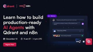 Build production-ready AI Agents with Qdrant and n8n