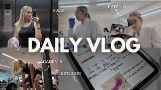 A DAY WITH ME | Internship in the laboratory *I showed EVERYTHING*, gym and more...