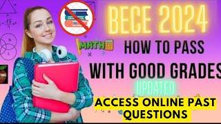 How To access all BECE 2024 Past Questions With Answers Easily | New Update!! Pass with Good grades