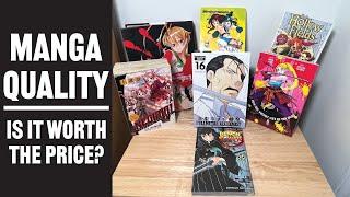QUALITY of MANGA | Is it Worth the Price?