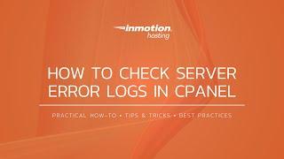 How to Check Server Error Logs in cPanel