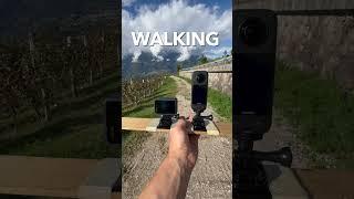 GoPro Hero 12 vs Insta360 X3 Stabilization Test  #goprohero12 #insta360x3