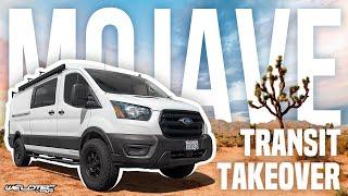 Ultimate Ford Transit Camper Van Gains 3" of GROUND CLEARENCE! MUST SEE ModVan build out!