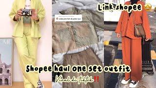 SHOPEE HAUL ONE SET OUTFIT RACUN TIKTOK