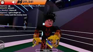 Random 1v1 and some 1v1s with fans. Roblox boxing league.