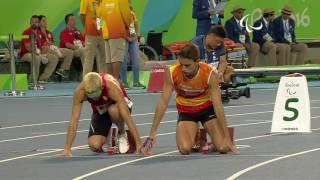 Athletics | Men's 400m - T11 Round 1 Heat 3 | Rio 2016 Paralympic Games