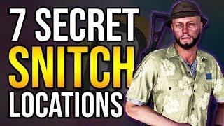 7 Secret Snitch Locations - Division 2