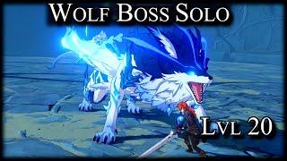 Wolf Boss (Andrius) - Diluc Solo [Genshin Impact]