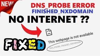 DNS_PROBE_FINISHED_NXDOMAIN Windows 10 | How to Fix Chrome Error DNS Probe Finished NXDOMAIN