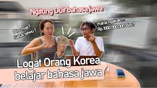 MENGEJUTKAN!! CEWEK KOREA NGITUNG DUIT pake BAHASA JAWA