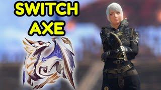 Fighting Primordial With Switch Axe In Monster Hunter Sunbreak