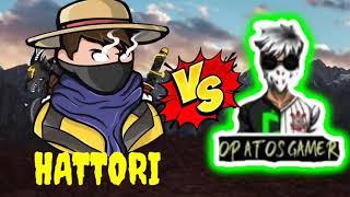 1v1 with ATOS| HATTORI FF VS OP ATOS | CLASH OF GODS