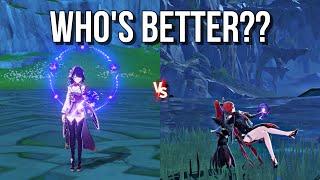 Raiden Shogun vs Yinlin!!! Gameplay Animations Showcases & Comparisons!!! Who’s Your Favorite???