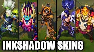 All Inkshadow MSI Skins Spotlight Master Yi Yasuo Yone Kai'Sa Aurelion Sol Udyr Volibear