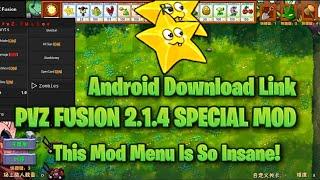 PVZ Fusion 2.1.4 Mod Menu Patch1 - Features, Plants Size, Zombie Size, God Mode, Unlimited Sun, NoCD