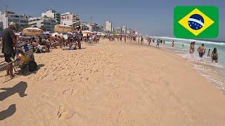     Brazil Beach Walk | Rio de Janeiro | Leblon Beach | 2023   4K UHD