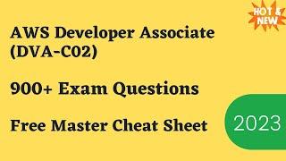 AWS Developer Associate (DVA-C02) Exam Dumps & Questions 2024