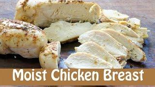 Juicy Moist Chicken Breast -- The Frugal Chef