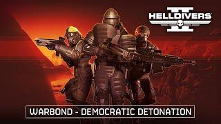 Helldivers 2 - Warbond: Democratic Detonation Trailer | PS5 & PC Games