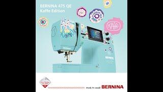 The #BERNINA 475 QE Kaffe Edition is the perfect size for small spaces! Pre-order by 7/25!