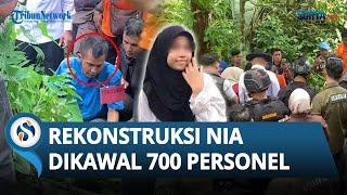 BUKAN MAIN! Rekonstruksi Kasus Nia Gadis Penjual Gorengan Dikawal 700 Personel, Indra Ikut Hadir!