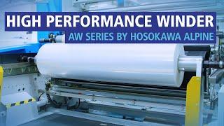 High Performance Winder | AW Series by Hosokawa Alpine