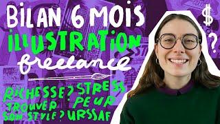 Devenir illustratrice : le bilan après 6 mois en tant que freelance