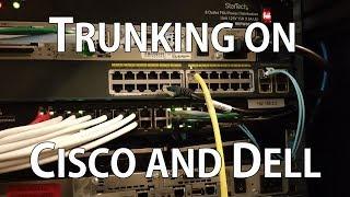 Trunking Between Cisco and Dell Switches