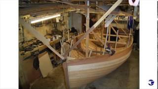 Timelapse film of the building of a Fowey River class dinghy (Hull number 64) by Marcus Lewis