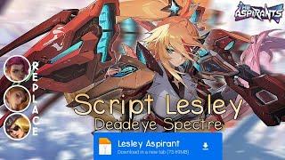 Script Skin Lesley Aspirant No Password | Full Effect & Voice | Update Patch Terbaru 2024 | MLBB