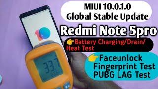 MIUI 10.0.1.0  Stable Update For Redmi Note 5 Pro Extreme Battery Test Heat Test Review