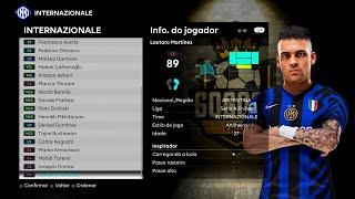 PES 2021 - COMO ESTA O INTER DE MILÃO NO PATCH GOGOSZ 7.1 FACES E UNIFORMES - 4K