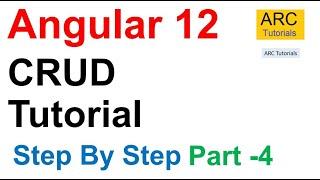 Angular 12 CRUD with Web API Tutorial Part #4 | Angular Material 12 CRUD Step By Step