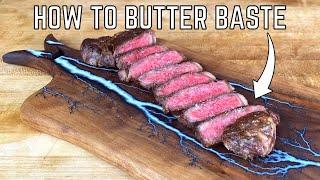 Butter Basted Steak Tutorial #shorts