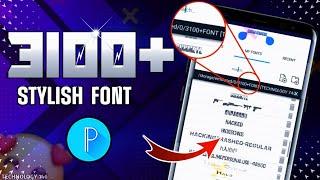 3000+ Fonts For Pixellab 2023 l Stylish English Fonts Pack Download 2023