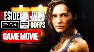 RESIDENT EVIL 3 REMAKE All Cutscenes (Game Movie) 1080p 60FPS