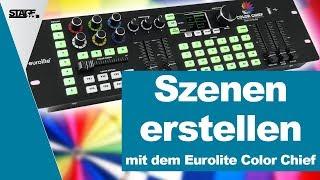 Wie erstelle ich Szenen mit dem Eurolite Color Chief? | stage.college