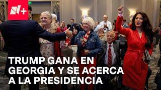 Elecciones EUA 2024: Donald Trump gana Georgia y está cerca de la presidencia