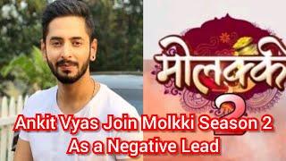 Ankit Vyas Join Molkki Season 2 As a Negative Lead