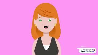 Animated talking girl