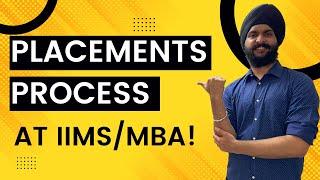 How are placements conducted at IIMs! || Placement process for summer and final placements at MBA