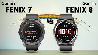 Garmin Fenix 8 vs Garmin Fenix 7