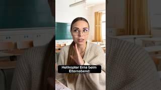 Helikopter Erna beim Elternabend Part 2 | @lts_vanniii | #shorts #mama #helikoptererna #erziehung