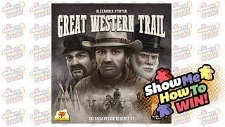 Great Western Trail Strategy Tips with AJ Harris