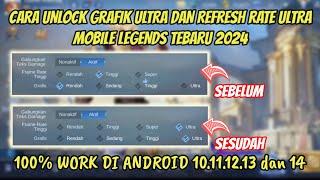 HOW TO UNLOCK ULTRA GRAPHICS AND 120 FPS LATEST MOBILE LEGENDS 2024 | HOW TO UNLOCK 120 FPS ML