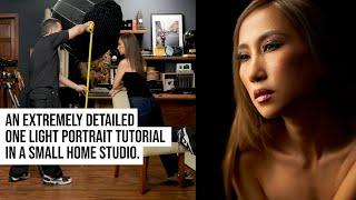 A SIMPLE and Easy to Follow ONE LIGHT PORTRAIT Tutorial perfect for Beginner Portrait Photographers.